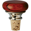 Rosewood Flat-Top Cork Stopper